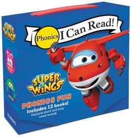 Super Wings: Phonics Fun: Learn to Read with the Super Wings 12-Book Program!