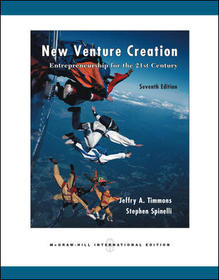 New Venture Creation: Entrepreneurship for the 21st Century