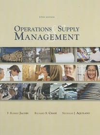 Operations and Supply Management with Student DVDRom: International Edition