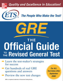 GRE: The Official Guide to the General Test