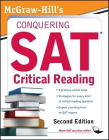 McGraw-Hill's Conquering SAT Critical Reading McGraw-Hill's Conquering SAT Critical Reading