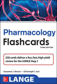 Lange Pharmacology Flash Cards, Third Edition
