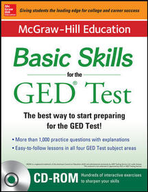 McGraw-Hill Education Basic Skills for the GED Test with DVD (Book + DVD Set)