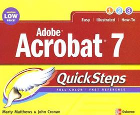 Adobe Acrobat 7.0 QuickSteps