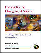 Introduction to Management Science: A Modeling & Case Studies Approach w/Spreadsheets, and Student CD-ROM (includes Microsoft Project 2000)