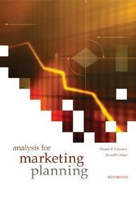 Analysis for Marketing Planning