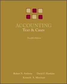 Accounting: Texts and Cases