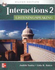 Interactions Level 2 Listening/Speaking Class Audio CDs (4)