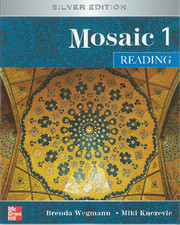 Mosaic Level 1 Reading Student's E-Course Stand Alone Mosaic Level 1 Reading Student's E-Course Stand Alone
