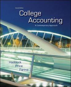 College Accounting: A Contemporary Approach