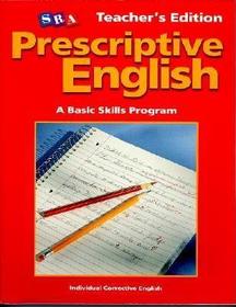 Prescriptive English, Teacher Edition Book B Prescriptive English, Teacher Edition Book B