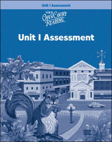 OPEN COURT READING - UNIT 1 ASSESSMENT WORKBOOK LEVEL 3