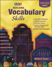 Building Vocabulary Skills, Teacher's Edition, Level 4: Teacher's Edition Level 4
