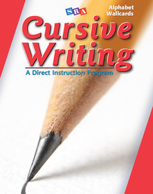 Cursive Writing Program, Alphabet Wall Cards