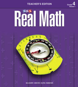 Real Math - Teacher's Edition, Volume 1 - Grade 4