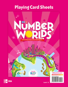 Number Worlds Level B, Playing Card Sheets