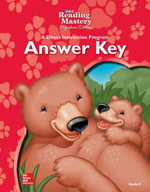 Reading Mastery - Reading Answer Key - Grade K