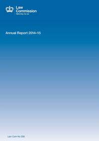 Law Commission Annual Report: 49th, 2014-15, (Law Commission Report