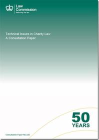 Technical Issues In Charity Law: A Consultation Paper: Law Commission Consultation Paper