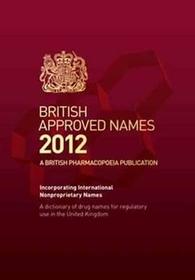 British Approved Names: 2012