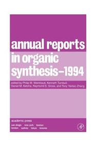 Annual Reports in Organic Synthesis 1994