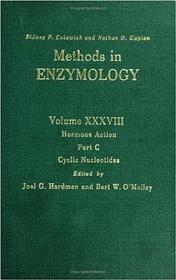 Hormone Action, Part C: Cyclic Nucleotides: Volume 38: Hormone Action Part C