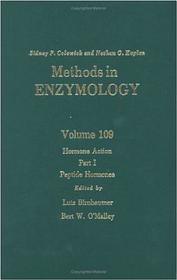 Hormone Action, Part I: Peptide Hormones: Volume 109: Hormone Action Part I
