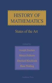 History of Mathematics: States of the Art History of Mathematics: States of the Art