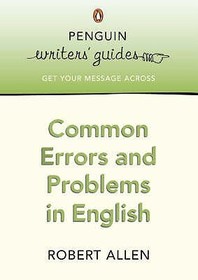 Common Errors and Problems in English