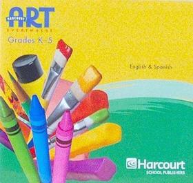 Harcourt School Publishers Art Everywhere: Electrnc Art Gallry CD-ROM(Sng)4-5