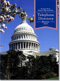 House Of Representatives Telephone Directory: Summer 2010