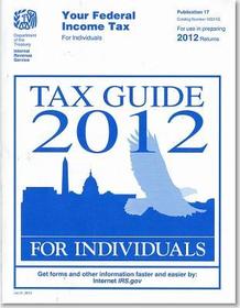 Your Federal Income Tax For Individuals - Tax Guide: 2012 Your Federal Income Tax For Individuals - Tax Guide: 2012