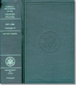 Foreign Relations of the United States: 1977-1980, Soviet Union