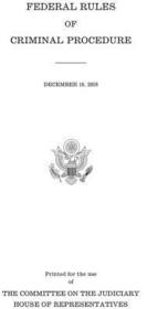 Federal Rules Of Criminal Procedures: December 2016