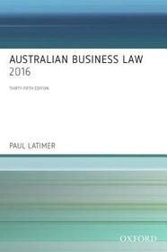 Australian Business Law 2016