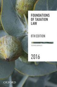Foundations of Taxation Law 2016