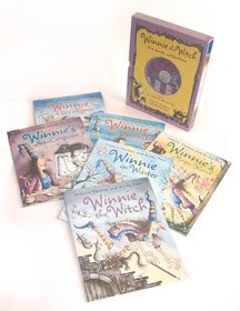 Winnie the Witch Six Book and Two Audio CD Collection