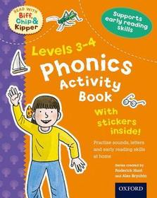 Oxford Reading Tree Read With Biff, Chip, and Kipper: Levels 3-4: Phonics Activity Book
