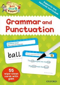 Oxford Reading Tree Read with Biff, Chip and Kipper: Grammar and Punctuation Flashcards
