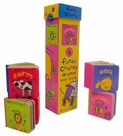 Animal Block Book Tower