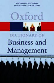 A Dictionary of Business and Management
