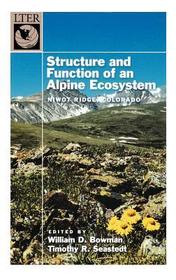 Structure and Function of an Alpine Ecosystem: Niwot Ridge, Colorado