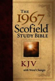 Scofield Study Bible-KJV-1967 with Word Changes