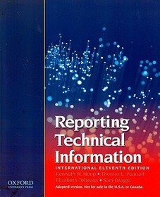 Reporting Technical Information: International Edition