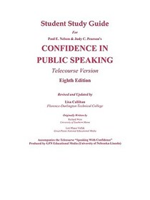 Student Study Guide for Confidence in Public Speaking