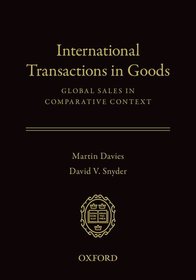 International Transactions in Goods: Global Sales in Comparative Context
