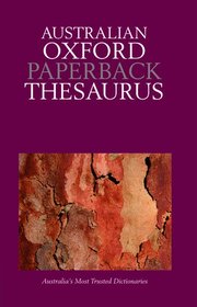 Australian Oxford Paperback Thesaurus