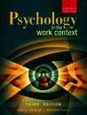 Psychology in the Work Context