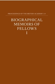 Biographical Memoirs of Fellows, I