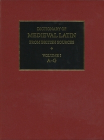 Dictionary of Medieval Latin from British Sources